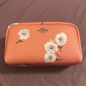 Coach makeup bag
